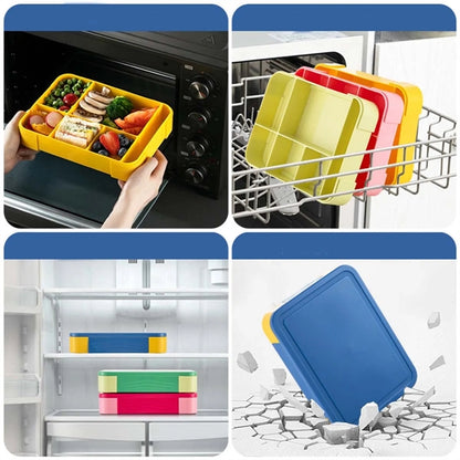 Large Capacity PP  Stackable Leak-Proof Lunch Container