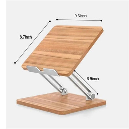 Adjustable Wooden Tablet Stand