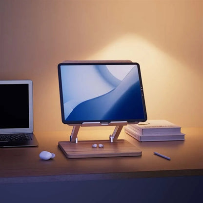 Adjustable Wooden Tablet Stand