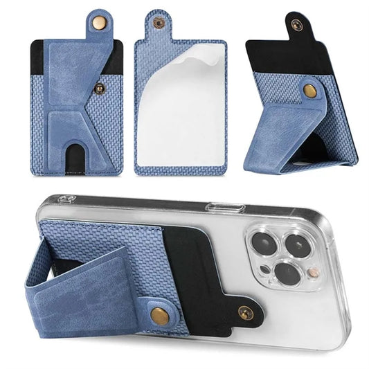 Leather Phone Wallet with Stand