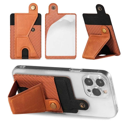 Leather Phone Wallet with Stand