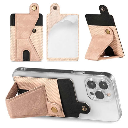 Leather Phone Wallet with Stand