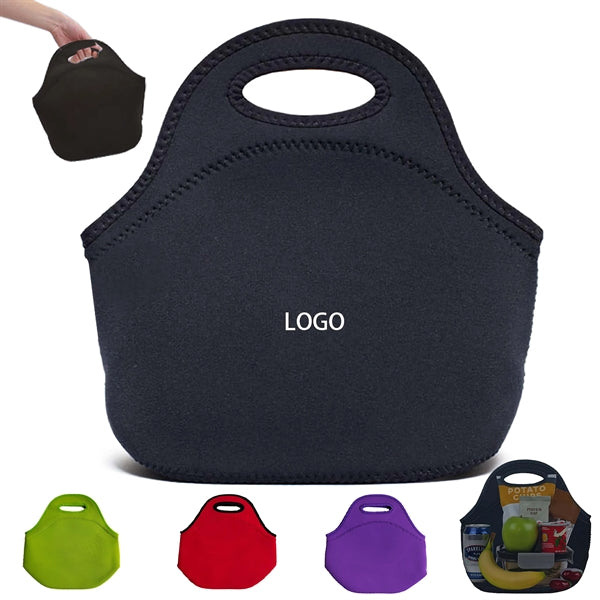 Soft Neoprene Lunch Tote Bag