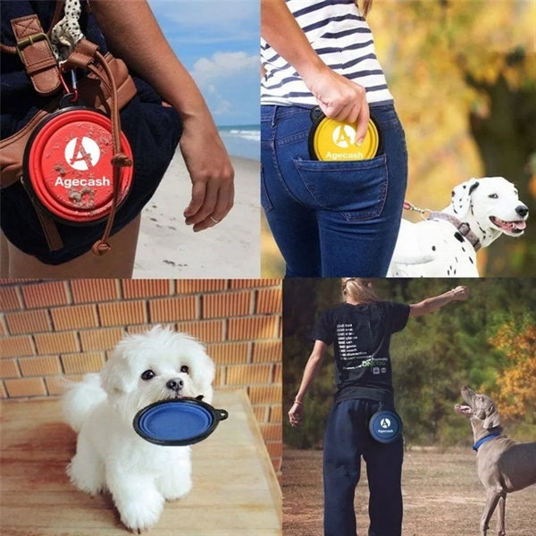 35 OZ Collapsible Silicone Pet Bowl