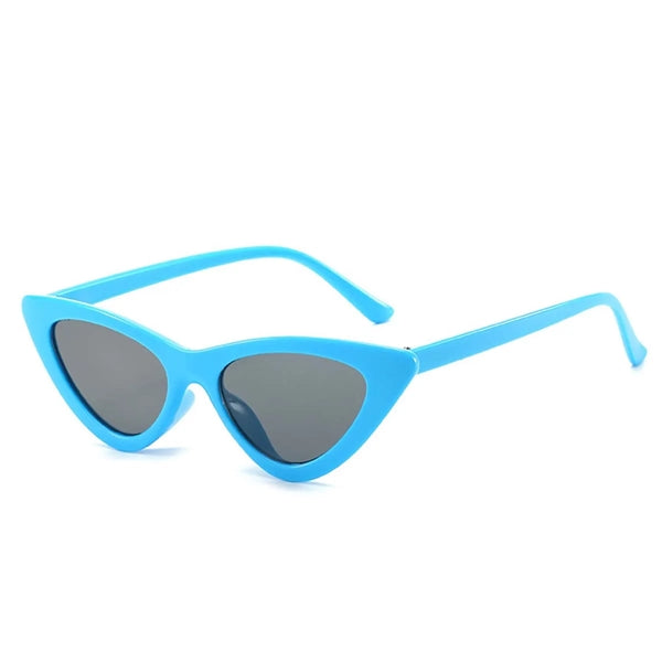 Trendy Cat-Eye Sunglasses Women Protected Triangle Shades