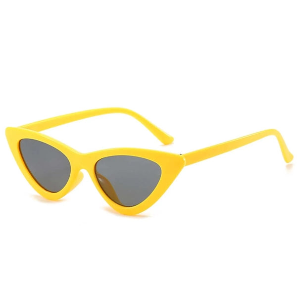 Trendy Cat-Eye Sunglasses Women Protected Triangle Shades