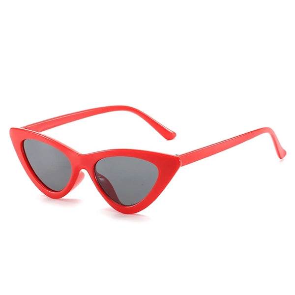 Trendy Cat-Eye Sunglasses Women Protected Triangle Shades