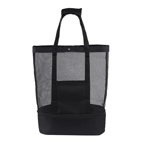 Mesh Tote Beach Cooler Bag