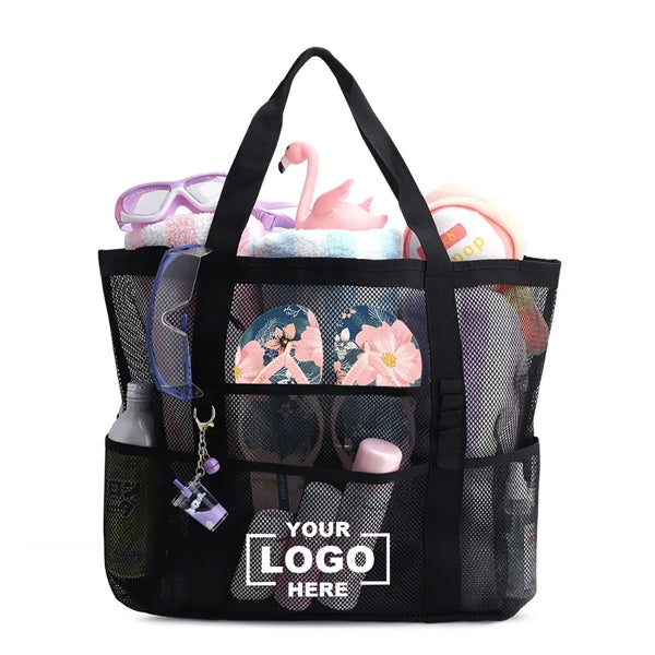 Oversized Mesh Beach Tote
