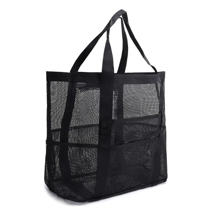 Oversized Mesh Beach Tote