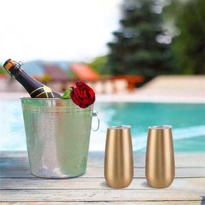 6 Oz.Stainless Steel Double Wall Vacuum Insulated Tumblers