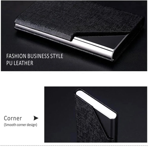 PU Leather Business Card Holder