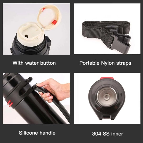 40oz. Insulated Bottle Travel Vacuum Stainless Steel Thermos