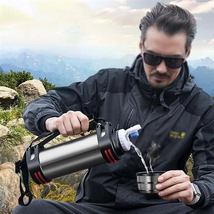 40oz. Insulated Bottle Travel Vacuum Stainless Steel Thermos