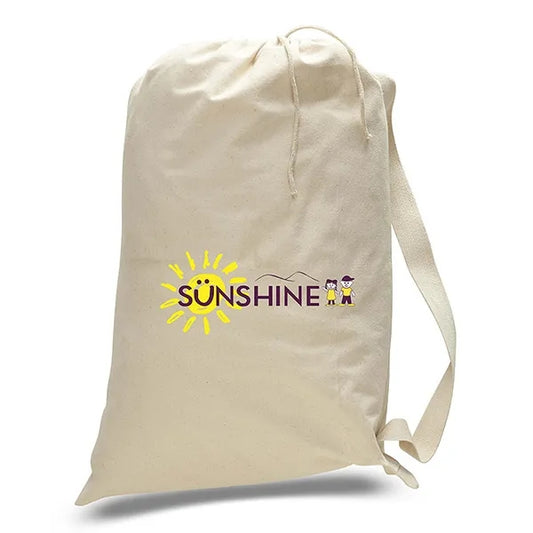 Drawstring Laundry Bag ( 19" X 27"  ) 12 OZ