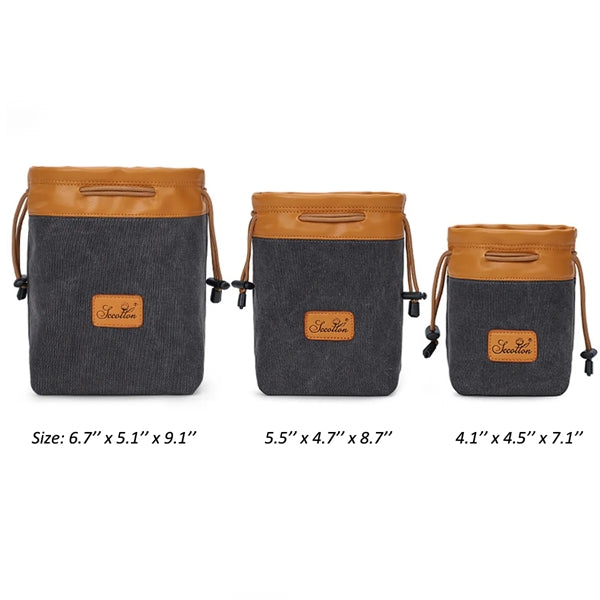 DSLR Camera Bag with Drawstring