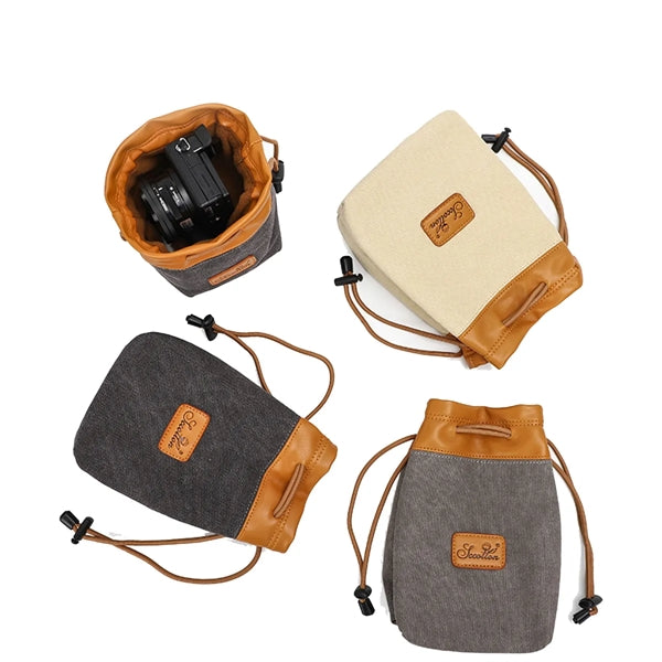 DSLR Camera Bag with Drawstring