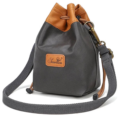 Drawstring Camera Storage Bag for Photography Gear.