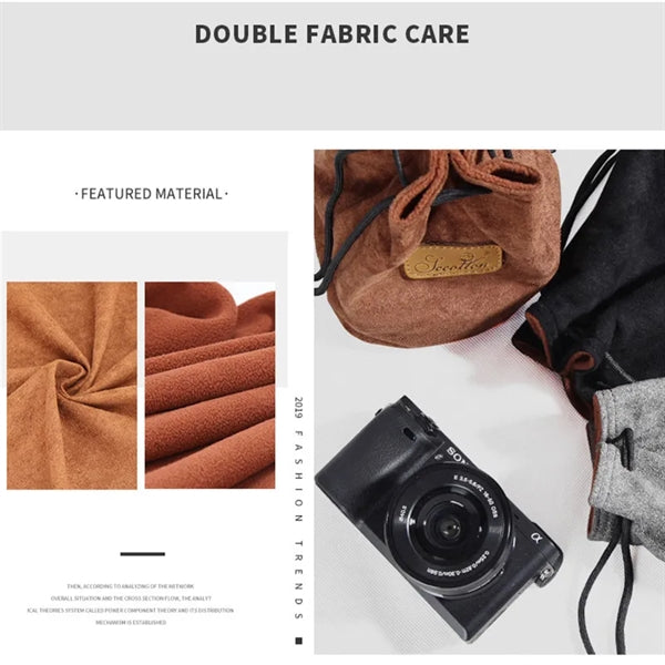 Shockproof Lens Tube Inner Bag for Photography Gear.