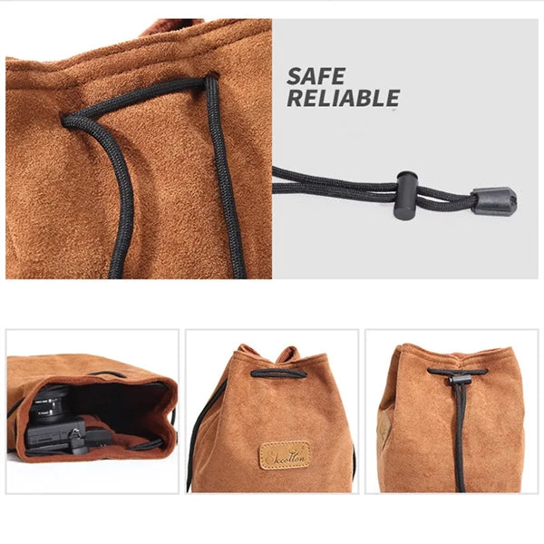 Shockproof Lens Tube Inner Bag for Photography Gear.