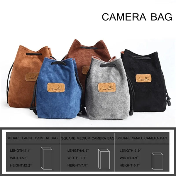 Shockproof Lens Tube Inner Bag for Photography Gear.