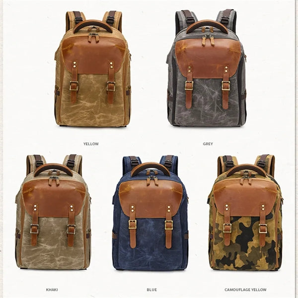 Canvas Photography Backpack