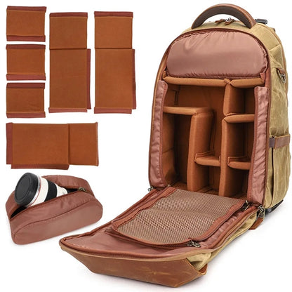 Canvas Photography Backpack