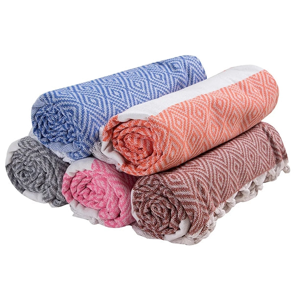 Lightweight Turkish Cotton Beach Towels