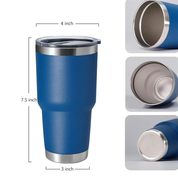 30oz Double Wall Vacuum Insulated Stainless Steel Tumbler