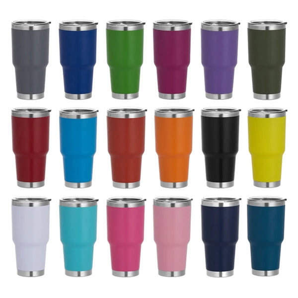 30oz Double Wall Vacuum Insulated Stainless Steel Tumbler