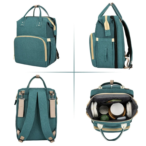 Baby Diaper Bag Backpack with Changing Station