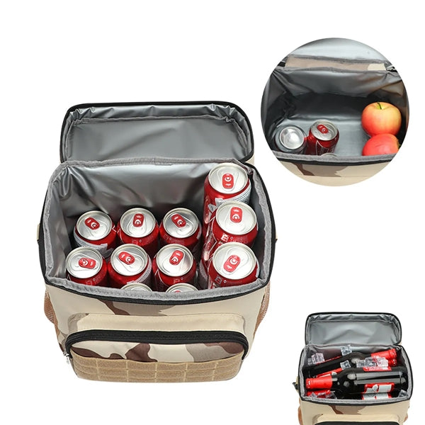 Camping and Picnic Camouflage Insulation Bag