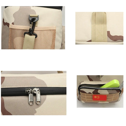 Camping and Picnic Camouflage Insulation Bag