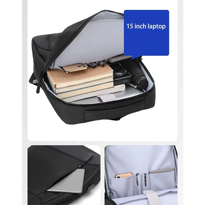 Travel Waterproof USB Laptop Backpack
