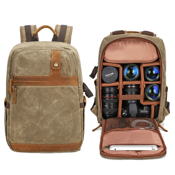 Large Capacity Waterproof Camera Backpack