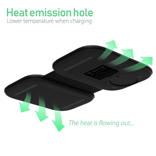 3 In 1 Bamboo Wood Magnetic Folding Fast Wireless Charger