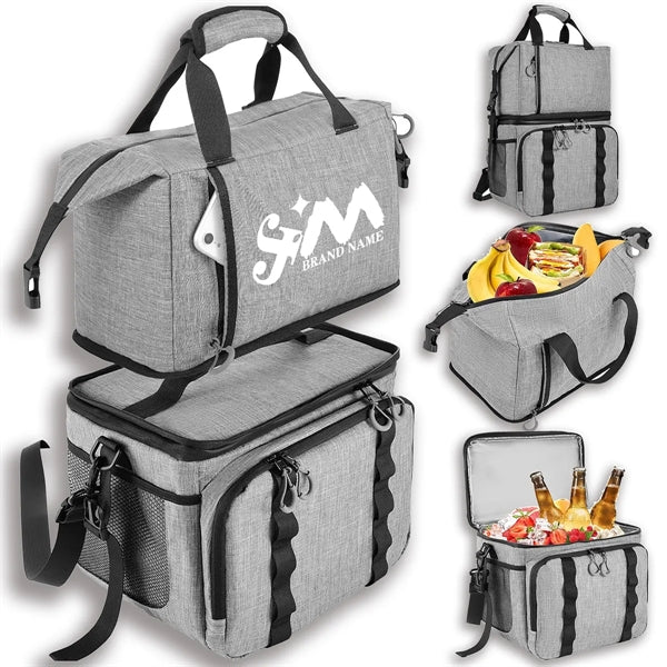 Large Double Layer Waterproof Leak Proof Cooler Backpack