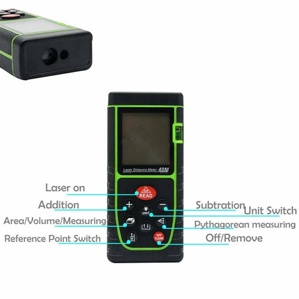 40/60/80/100M Laser Rangefinder Electronic Ruler