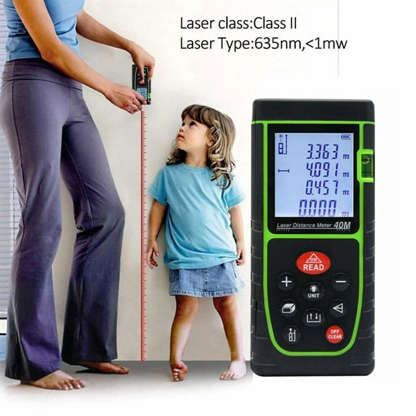 40/60/80/100M Laser Rangefinder Electronic Ruler