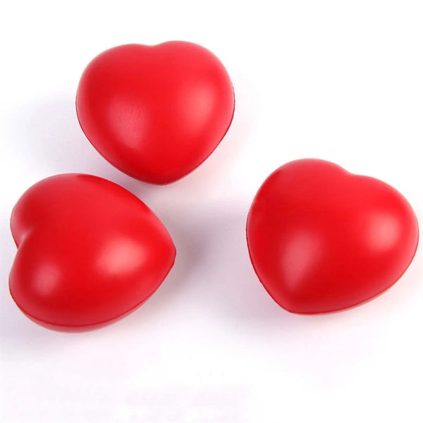 Custom Heart Shaped Polyurethane Stress Reliever