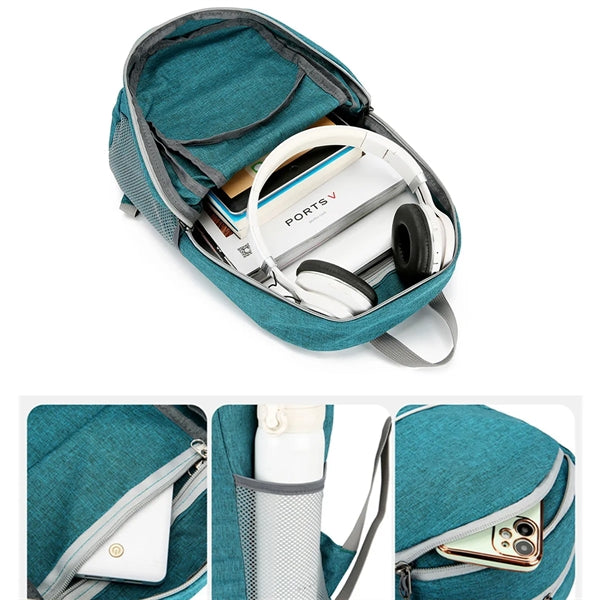 Outdoor Foldable Camping Hiking Daypack Travel Backpack