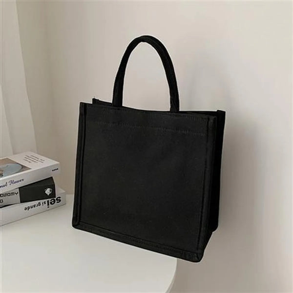Customization Large Capacity Minimalist Canvas Tote Bag
