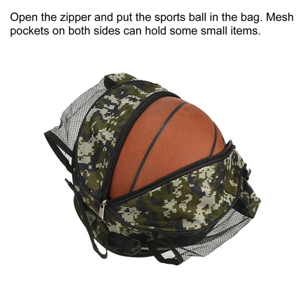 Adjustable Waterproof Basketball Bag With Shoulder Strap