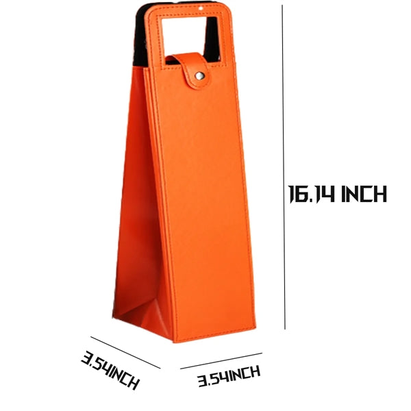 High Quality Leather Durable Portable Wine Bottle Carrier