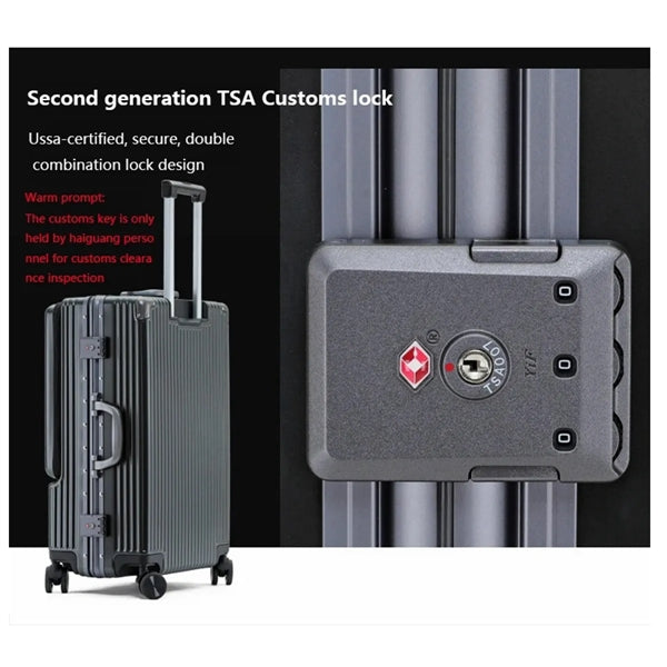 20 inch USB TSA Lock Travel Trolley PP Luggages