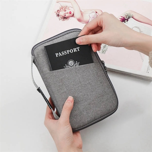 Travel Passport Organizer Bag