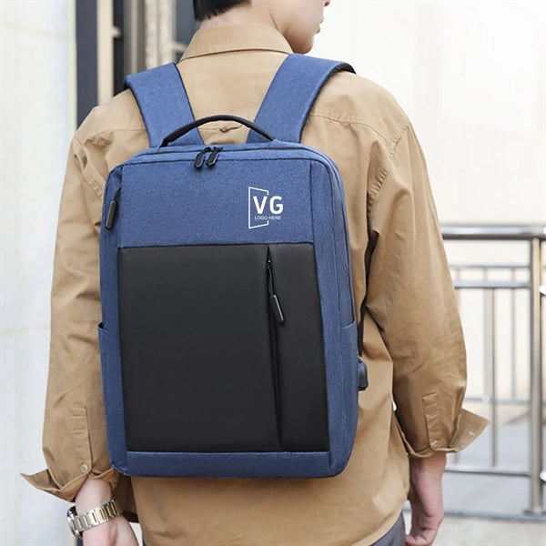 Laptop Backpack with USB Charging Port