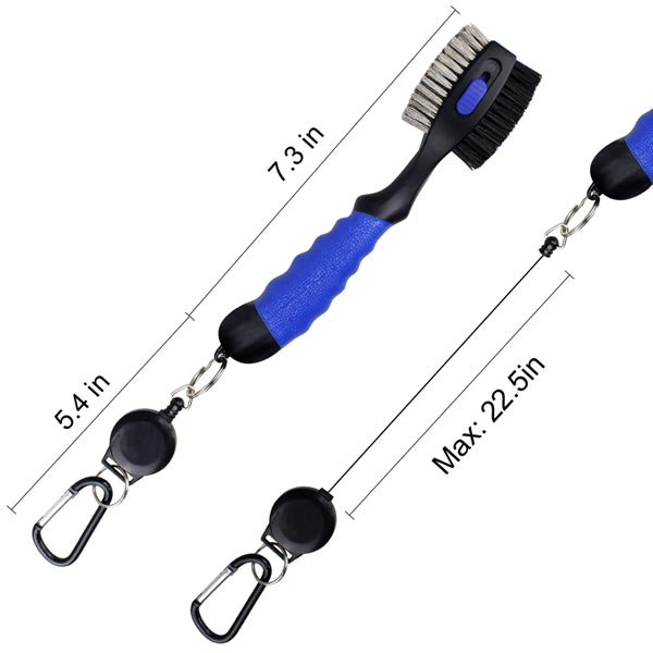 Retractable Golf Club Brush