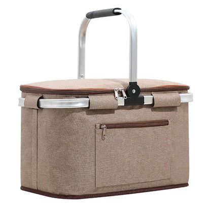 Portable Foldable Picnic Basket