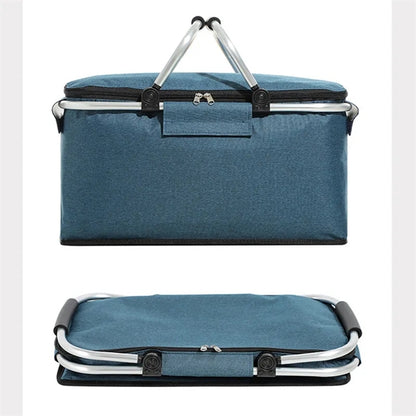Portable Foldable Picnic Basket